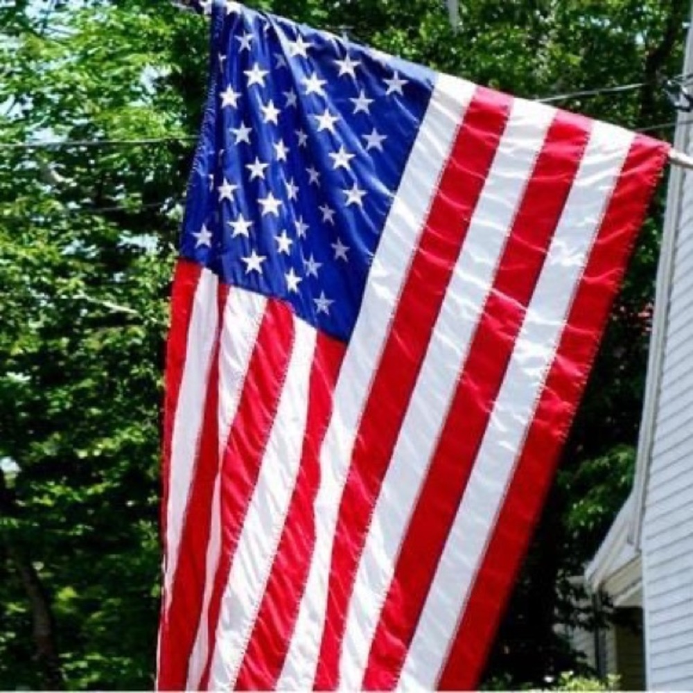American 4th of July Flags